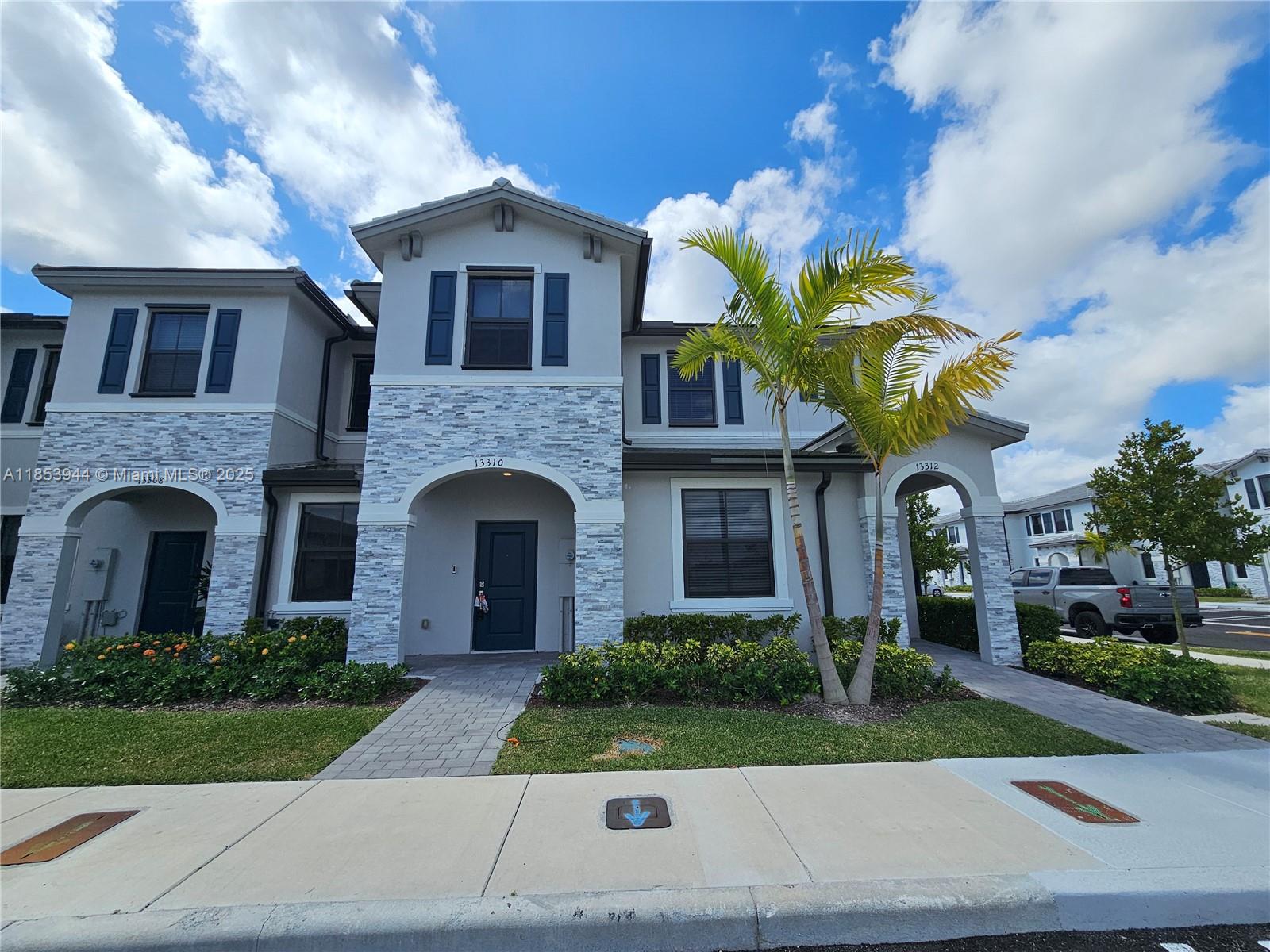 This stunning, brand-new 3-bedroom, 2.5-bath home is in excellent condition and offers modern living in the peaceful Pine Vista community in Homestead. The “Casis” model features tile flooring downstairs, carpet upstairs, and a modern kitchen with stainless steel appliances. Enjoy a spacious backyard ideal for outdoor dining and BBQs. Conveniently located laundry on the 1st floor. The community amenities include a clubhouse, playground, and pool. With easy access to top-rated schools, Florida’s Turnpike, and walking distance to shops and restaurants, this home is perfect for both living and rental potential. Don’t miss out—this home won’t last!----------UNIT RENTED TILL 7/31/2026, PAYS $2,600.00 PER MONTH - tenant requests 24hs notice to schedule a showing