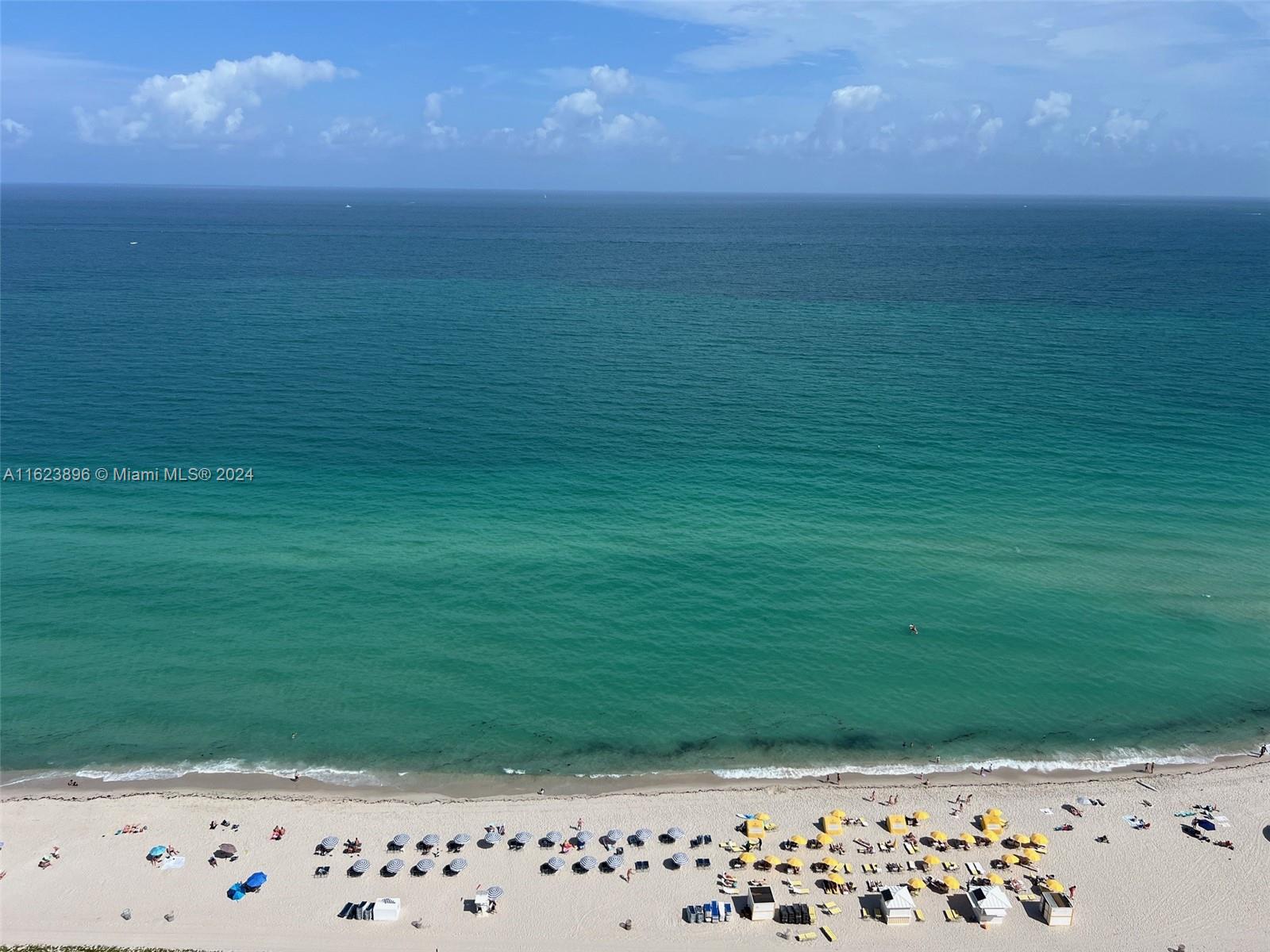 Stunning direct unobstructed ocean views from every room from this 2 Bed 2 Bath UN-FURNISHED unit in the sky. At this height you clear the building next door giving you panoramic views of SoBe & the Miami's Skyline. Huge balcony accessible from every room. Stainless Steel Appliances, granite tops in kitchen, lots of closet space! NO PETS ALLOWED IN LAGORCE PALACE. Building features: direct beach access with towel/chair/umbrella service included, kids' playground, BBQ