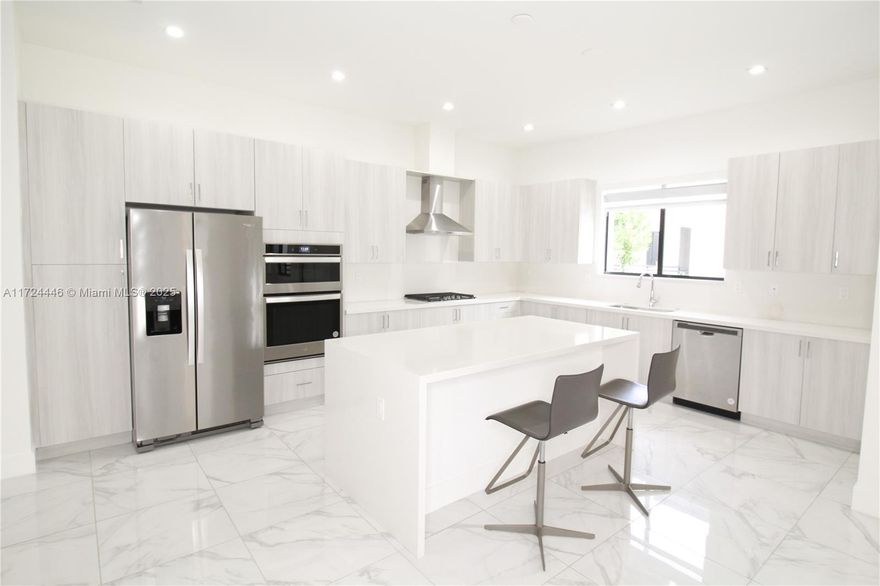 Canarias, 4 BEDROOM + LOFT, 3.5 bathrooms, 2 car garage. Enjoy Doral’s premier town center, located at the heart of access to brand new shops and restaurants, high quality schools, Baptist Medical Care, supermarkets and more. Take advantage of this walking-friendly and vibrant neighborhood with gorgeous greenery including Downtown Doral Park. Transform your life and your family enjoying every day in an elegant and sophisticated single home for a big family. full impact windows, high end finishes, open floor concept, gas connection for heater, kitchen and dryer, porcelain floor, carpet on the stairs and on the second floor, smart home technology and windows shades throughout.