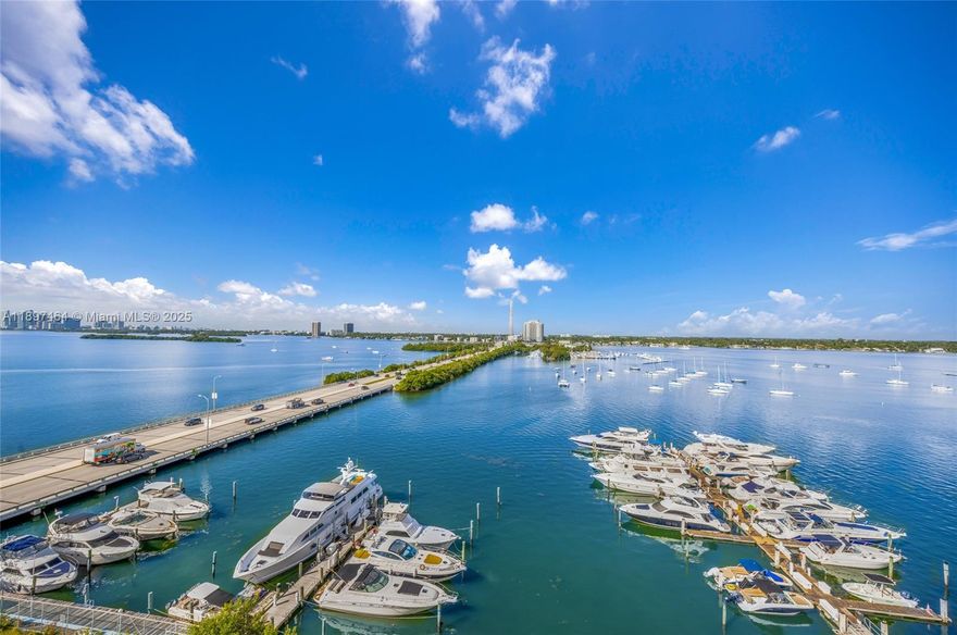 Enjoy Miami living in this fully furnished studio with spectacular bay views and beautiful sunsets over the Downtown skyline. Conveniently located minutes from the beach, Bal Harbour Shops, South Beach, and top dining and shopping options. The unit features a queen-size bed, sofa bed, balcony furniture, smart TV, full kitchen, and one bathroom. Pool area currently under maintenance. Lease terms 1–12 months accepted. Price varies by season. Move-in ready and fully furnished for comfort and convenience.