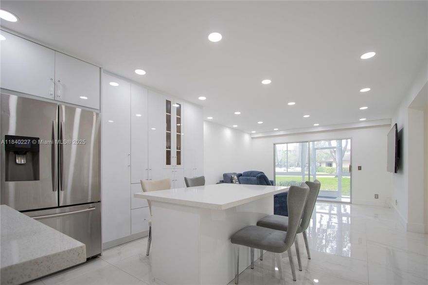 Experience the perfect blend of comfort and style in this brand-new, never-lived-in 3-bedroom, 2-bathroom condo—fully renovated and beautifully furnished. Featuring custom mirrors, hurricane shutters, and soft neutral tones throughout, the unit offers a bright, open, and inviting atmosphere. The expansive living room is ideal for both relaxing and entertaining. Located in a meticulously maintained 55+ community, residents enjoy access to premier amenities including golf, tennis, pickleball, multiple swimming pools, and a convenient shuttle bus service. This is luxury living at its finest—designed for a vibrant, active lifestyle with the added appeal of being completely untouched.