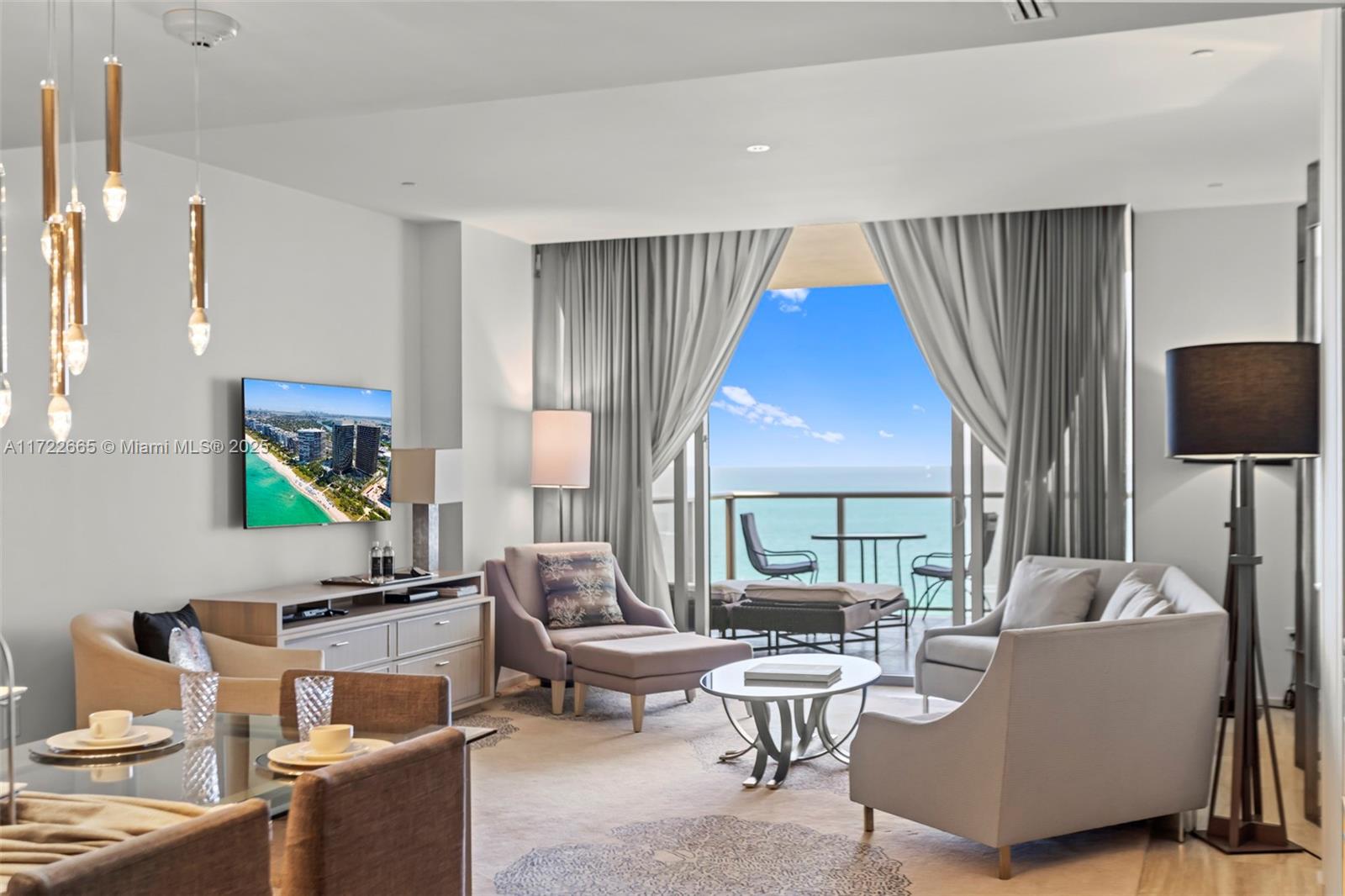 Rental Property at 9703 Collins Ave 1205, Bal Harbour, Miami-Dade County, Florida - Bedrooms: 2 
Bathrooms: 2  - $19,500 MO.