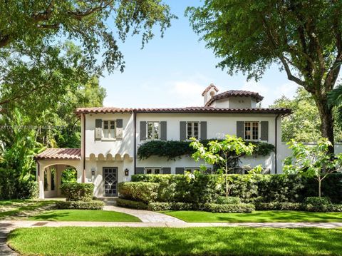 A home in Coral Gables