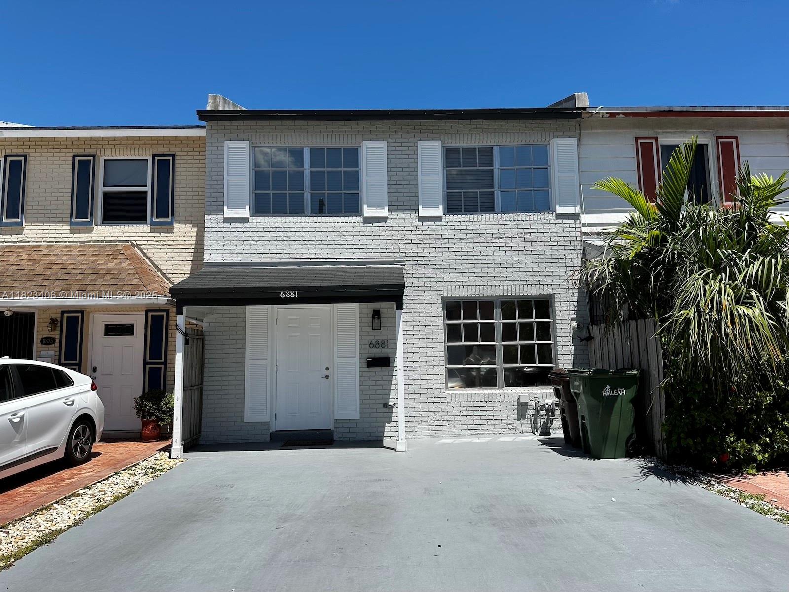 Excellent opportunity to own 3 bed/2 bath, this beautiful lakefront two-story townhouse in the very desirable area of West Hialeah. Minutes from Palmetto Hospital, Palmetto Expressway & I-75. Freshly painted. It is well-maintained and updated. Roof 2022; A/C 5+ years. Water Heater 1+ years Backyard views make you feel like you're in paradise. YEARLY LOW HOA. Seller Motivated!