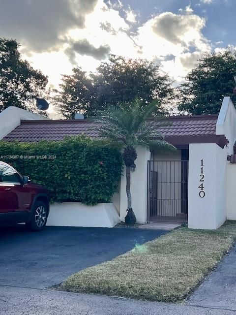 A home in Miami