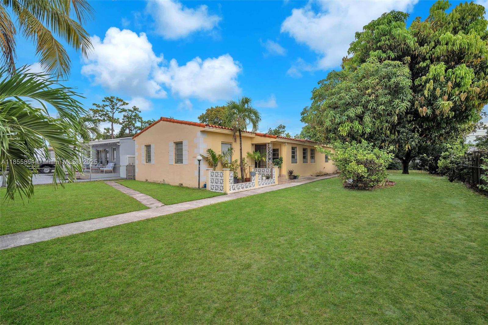 Prime Miami Location & Endless Potential! This spacious and versatile property sits on a 9,240 SF lot and features a 3/1 main home plus two in-law/guest suites and an additional flex space ideal for storage or an efficiency. Flexible layout allows you to combine the spaces into a SFH 5/3 residence or keep separate for rental income. Recent updates include A/C and water heater. Property is serviced by two septic tanks, both cleaned within the last three years. Mature trees add to the charm, including mango and avocado.
Just minutes from Miami Dade College, Gratigny Expwy, MIA, Metrorail, Hialeah Park, major shopping, upcoming Inter Miami CF soccer stadium (planned completion 2026). A rare opportunity to own a property with space, flexibility, and one of Miami’s most convenient addresses.