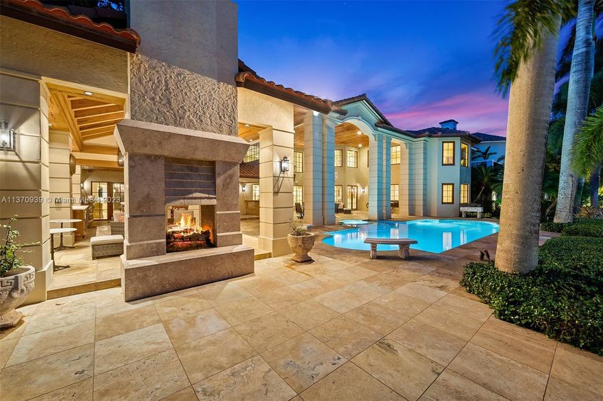 Exquisitely renovated waterfront estate located in Harbor Beach, Fort Lauderdale’s most exclusive community. With 100’ of deep water dockage on one of the widest canals, this home is perfect for a catamaran or large yacht. The estate boasts Intracoastal and super yacht marina views, one house in from the point.  The enormous covered backyard with outdoor kitchen is an amazing entertaining area overlooking the pool and hot tub.The home has 5 large bedrooms and maids quarters that can be converted to a 6th bedroom. The home includes a 3 car garage, remodeled open kitchen, formal living, dining room, family room and cabana bath with sauna. The estate has been meticulously landscaped and cared for. Private beach membership is available through the community and it’s just minutes to the inlet.