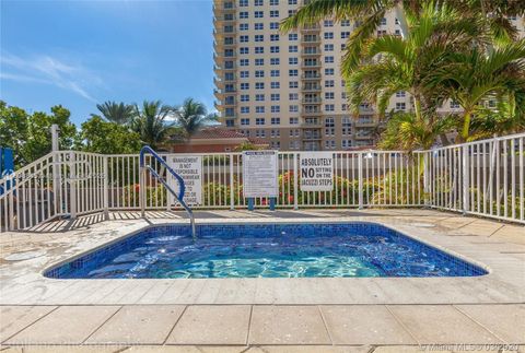 A home in Hallandale Beach