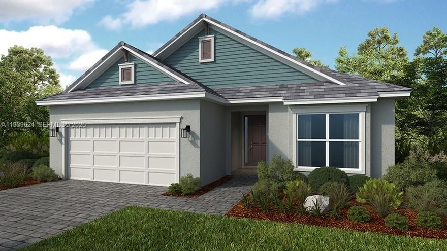 What's Special: New Floor Plan | Cul-de-Sac Lot | Dedicated Study | Covered Extended Lanai | Larger Lot. New Construction - August Completion! Built by America's Most Trusted Home Builder. Welcome to the Lazio II at 14218 Dunlin Avenue in Esplanade at Starling! This new home offers an open floor plan with a welcoming porch entry that flows into the dining area, great room, and gourmet kitchen, all opening to the covered lanai. The private primary suite features a spa-inspired bathroom and walk-in closet, while two secondary bedroom suites with private baths, a study, powder room, laundry room, and two-car garage are located near the front of the home. Additional Highlights Include: Gourmet kitchen, study in place of flex, extended covered lanai, 8' interior doors, tray ceiling package, 4' garage extension, and pool and spa prewire. Photos are for representative purposes only. MLS#A11989624 
Experience a new level of resort-style living at the gated community of Esplanade at Starling in Punta Gorda! Every day feels like a getaway with incredible amenities, including a resort-style pool, poolside cabanas, and a Bahama bar. Take advantage of concierge services and wellness programs designed to invigorate the mind, body, and spirit. Stay active with a friendly game of tennis, pickleball, or bocce, or unwind at the fitness center, spa, and even the bark park with your furry friend. Esplanade at Starling is where relaxation meets adventure—come discover it today!