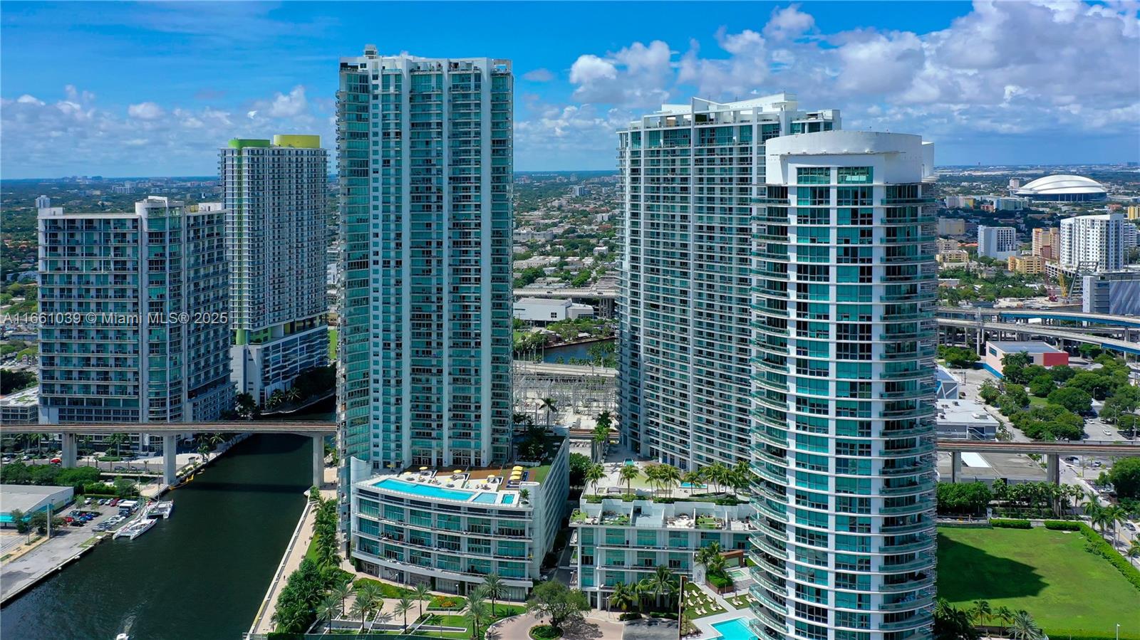 Property for Sale at 90 Sw 3rd St 1602, Miami, Broward County, Florida - Bedrooms: 2 
Bathrooms: 2  - $640,000