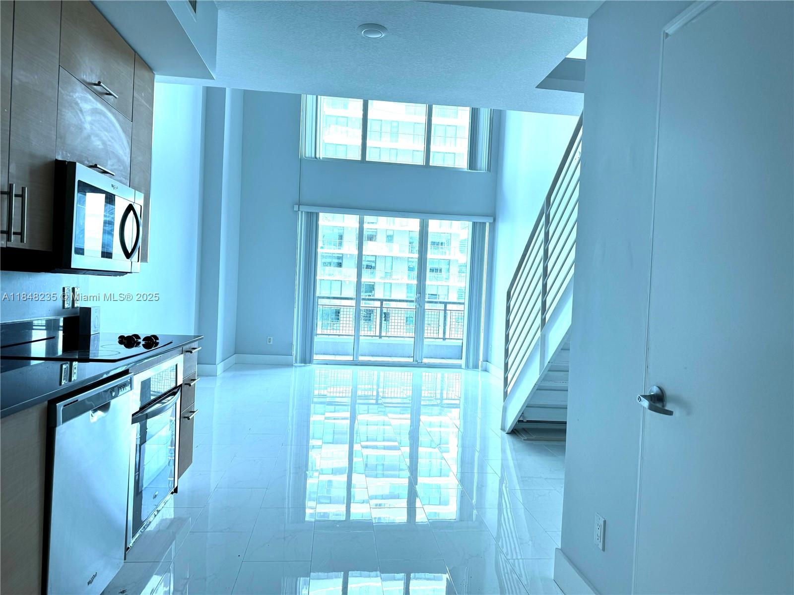 Live the Brickell lifestyle from Infinity at Brickell. This Spectacular 2 level Loft Condo has double high ceilings. 2 bed / 2.5 baths with open kitchen. Both balconies offer panoramic views of Miami skyline, Biscayne Bay, Key Biscayne, Coral Gables and much more . Both bedrooms are on the second floor and are bright and spacious and one of the bedrooms is fully enclosed . Walk in closets . Short walk to Publix , Pharmacies , restaurants , banks , metro rail and metro mover . Infinity at Brickell is centrally located and a short drive to either Coconut Grove , Coral Gables , Key Biscayne and Miami International Airport . Ready for its new Tenant !!!!