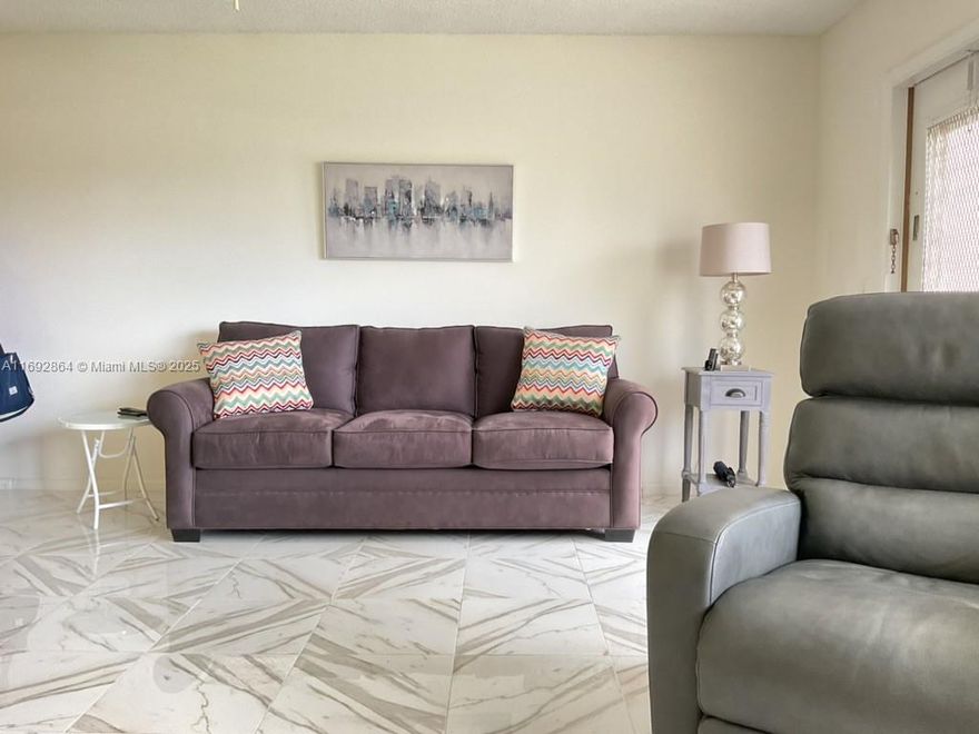 Ready for annual rent in Boca Raton. Amazing condo 1 bedroom and 1.5 baths with a long screened balcony overlooking a lake. Ceramic floors throughout the property. Updated kitchen and bathrooms. A designated storage room. There is an elevator in the building and a common laundry room on each floor. A community pool. Century Village 55 community. Amenities include: walkway throughout the complex. The Clubhouse has a full gym, theater, pools, ping pong tables, card room, bingo, tennis courts, jacuzzi, shows, classes, clubs, library, meeting rooms, party room, fitness center, billiard room, and more. Free bus service inside the community and outside to the shops and various routes. Maintenance includes: water, cable, internet, exterior insurance, community pool. Schedule your appointment.