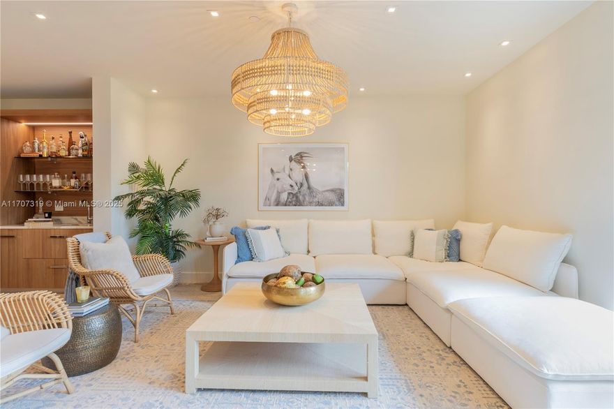 Discover your dream home in the heart of Coconut Grove! This Bayfront residence was built in 2020 and consists of 26 units. It ensures ultimate privacy and a serene atmosphere. This unit has its own private elevator and features high-end, top of the line finishes. It has 3 spacious bedrooms plus a den, 4.5 bathrooms, and a dedicated media room, making it the perfect blend of elegance and functionality. This building has resort style amenities that include: 24 hour valet, front desk, security, spa, fitness center, and a roof top pool with gorgeous views of Biscayne Bay. This home is just minutes away from boutique shopping, fine dining, and charming parks. Experience the best of Miami living!