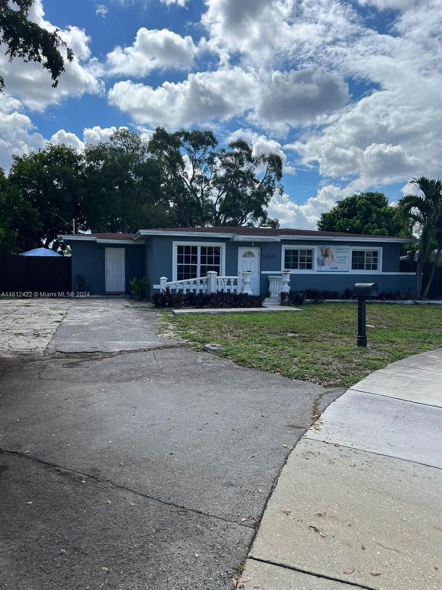 Spacious 5-bedroom + office, 3-bath, currently operating as an ALF for over 14 years! Property located in the city of Miami, perfect for various uses. Features include a living room, dining room, fully equipped kitchen, and laundry room with washer and dryer. Ample parking is available on the side and front of the property. Currently used as an assisted living facility (ALF license not included). Suitable for group home, urgent care, rehab, daycare, and other medical fields. Excellent location next to major shopping centers, highways, and numerous businesses. A versatile property perfect for your needs!