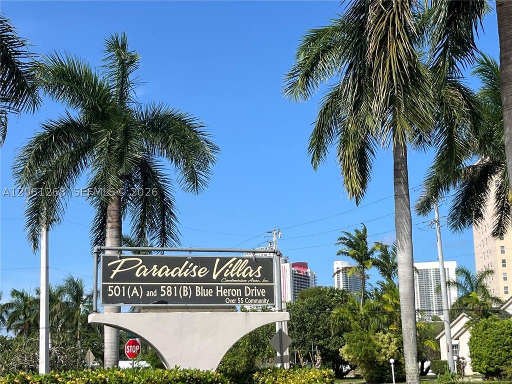 Photo of 501 Blue Heron Dr #306 A, Hallandale Beach, FL 33009 (MLS # A12051268)