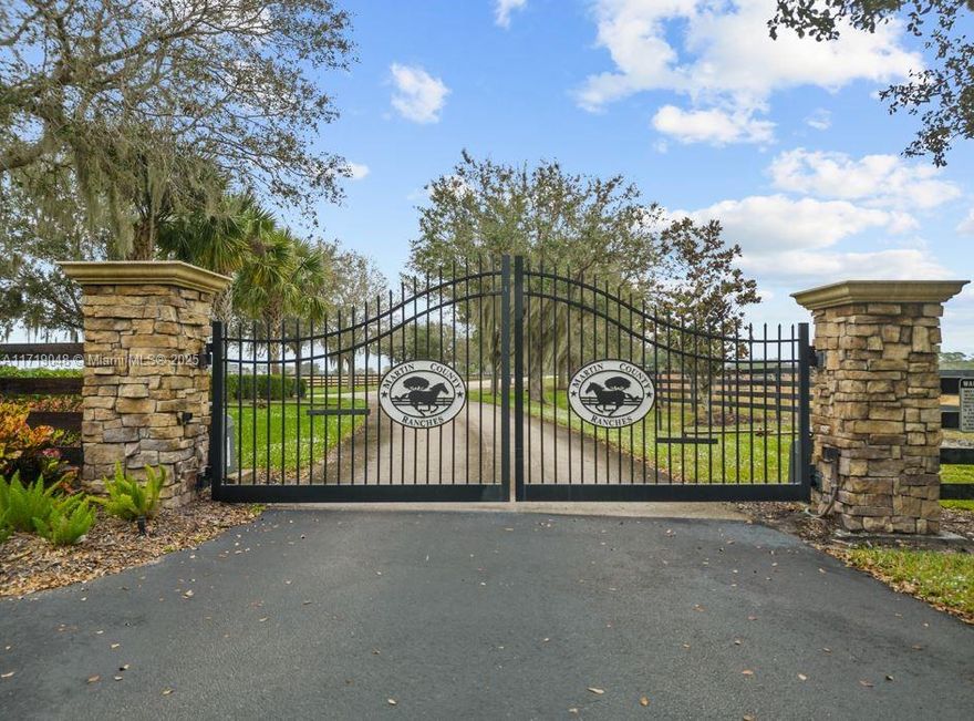 Escape to the charm of Okeechobee, Florida, with this 20 acre residential Corner Lot nestled in a gated community off the scenic "Martin County Grade highway, just 30 minutes from bustling Stuart. Immerse yourself in the tranquility of a neighborhood where utilities are already in place, making your custom dream home a seamless reality. Benefit from a cattle lease, transferable to you, ensuring not just an investment but ongoing tax
advantages while you build. Join a community where 9 ranch-style homes have already been crafted, adding to
the allure of this picturesque location. Embrace the perfect blend of nature, convenience, and community in your
new slice of Florida paradise. This is more than land; it's an opportunity to live the Florida lifestyle you've always
imagined.