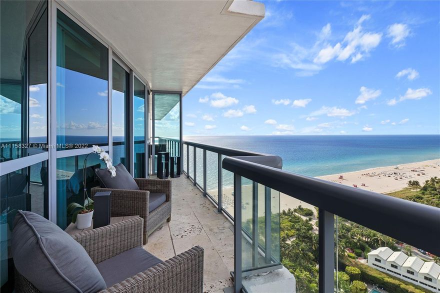 Stunning "06" line at The Setai Resort and Residences.  Professionally designed two bedroom, two full bath condo.  Newly remodeled open kitchen with Calacatta Gold Marble, custom cabinets, Miele appliances, custom hardware, floor to ceiling windows with unobstructed views of the ocean, South Beach and Downtown Miami skyline.  World class amenities include three temperature controlled swimming pools, restaurants, beachfront and pool service, spa, fitness center, 24 hour security and concierge service.
