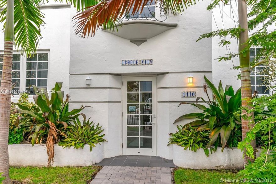 Fully Renovated Art Deco Condo – Walk to the Beach. Just steps from the ocean, this beautifully remodeled 2-bed, 2-bath condo blends classic Art Deco charm with modern upgrades. Rebuilt like new in 2014, it features Italian wood floors, impact glass windows, and a designer kitchen with stone countertops. The smart layout offers a split floorplan with a central bathroom accessible from both the hallway and bedroom. Enjoy in-unit washer/dryer, pre-wired cable/internet, and a separate kitchen for added privacy. A true Miami Beach gem in a prime walkable location.