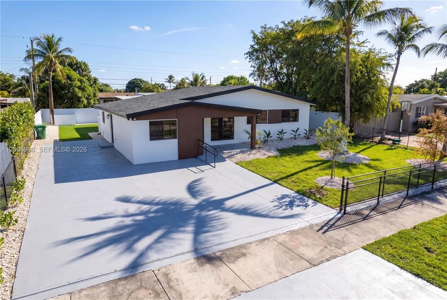 Gated, fully renovated home in a high-demand neighborhood. Outfitted with all impact windows and doors and a brand-new roof—move-in ready !

Open concept layout with modern finishes, oversized living areas, strong natural light and fully built out closets in every bedroom.

Expansive driveway with ample parking, including space for a boat or RV. One of the few homes nearby with a private pool, creating a true indoor-outdoor setup perfect for entertaining !

Ideal for end-users or investors looking for a stable hold in a consistently appreciating pocket off Miami !
