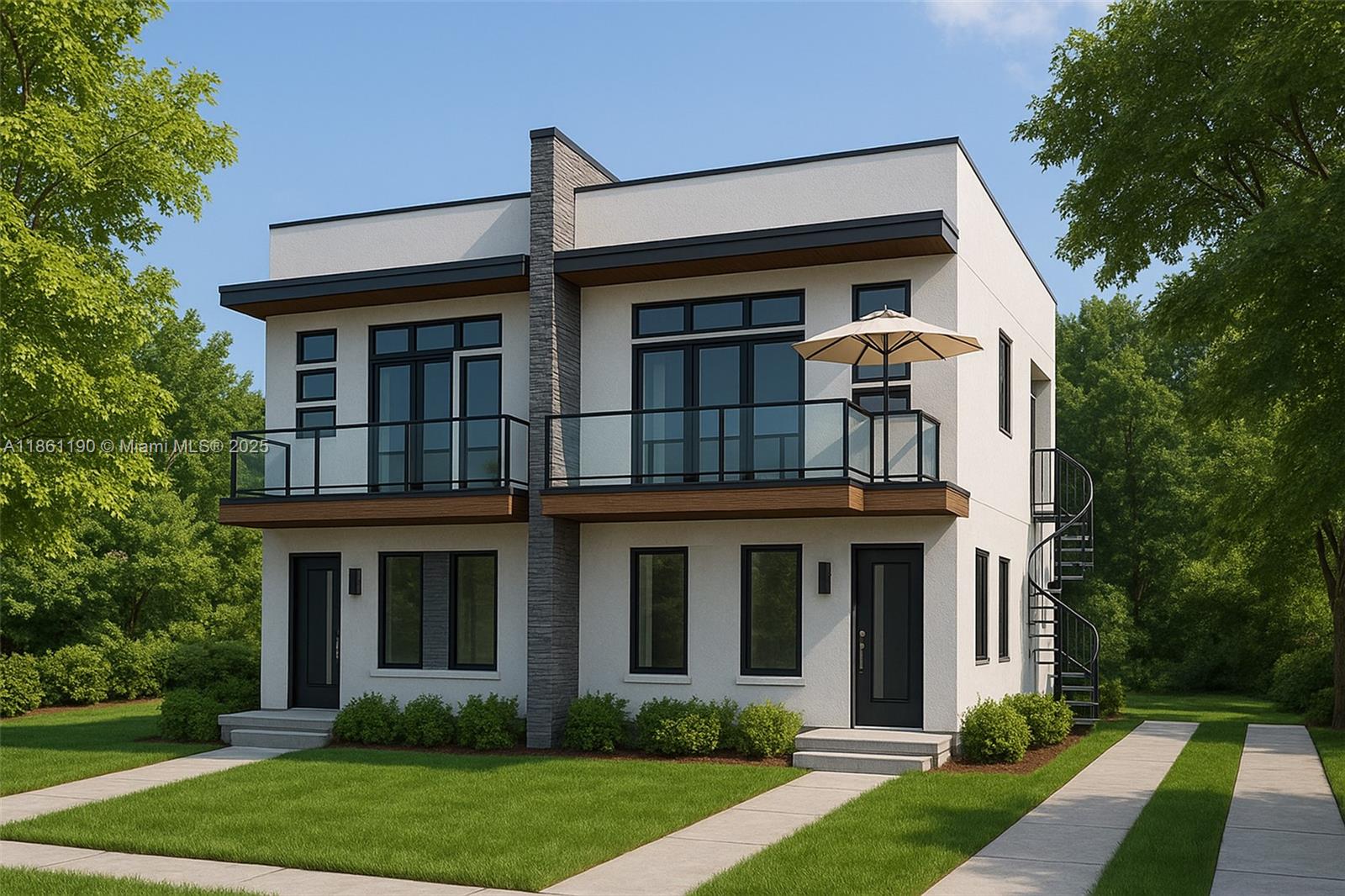 Shovel-ready T3-O duplex site in Shenandoah/Little Gables. 4,800 SF lot with income-producing duplex (Actual Area 1,870 SF) on month-to-month tenants cash flow until you break ground. City-approved plans for a NEW duplex: 2,070 SF per unit (4,140 SF total). Save 12–18 months and start building now. Ideal for infill builders, small developers & 1031 buyers. Minutes to Brickell, Coral Gables, Coconut Grove & MIA. Quick-close target price: $810,000. Special developer package: 4 contiguous lots—3553, 3557, 3561 & 3565 SW 14 St offered together at $3,000,000. Plans/survey on request.