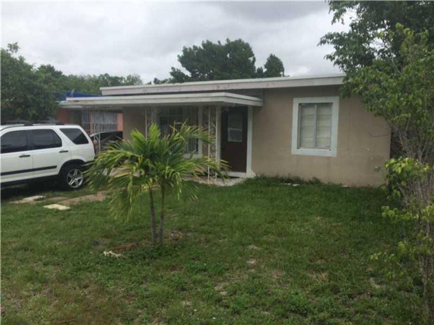 Remodeled 2/1 home for rent, good location near Barry University. Fenced home, large back yard, laundry room off kitchen, granite counter tops.