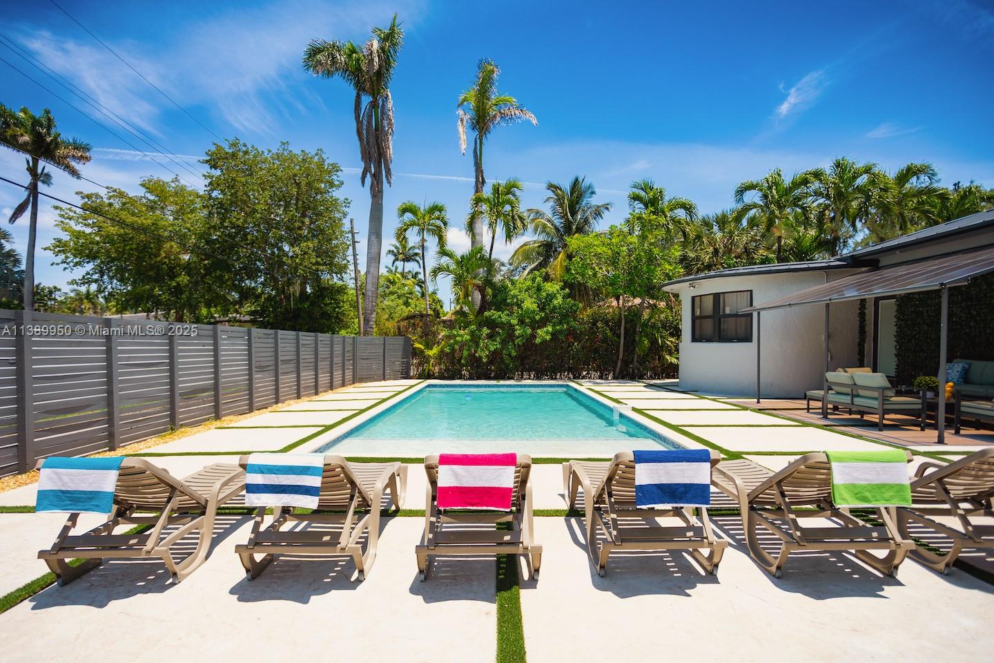 This is a short term Monthly/Weekly Rental******$12,500/month
Call agent for a Weekly Rent Price********Impressively beautiful 2500 SQ FT Villa on a 12200 SQ FT/0.3 acres estate.
Located in the Heart of Hollywood Lakes near the South Lake and only 0.3 mi or 5 minutes WALK from the famous Hollywood Beach & Boardwalk and minutes from Restaurants, Bars, Casinos, and more…The Villa features a 15 x 35 ft Brand New Water Pool and will comfortably accommodate a large group of people for a luxurious stay.