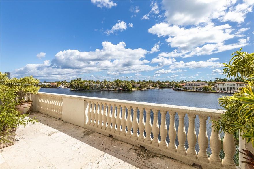 This unique waterfront property is now available for sale in the exclusive Bella Vista North Midrise within the prestigious, guard-gated community of Porto Vita. Featuring 4 bedrooms and 4.5 bathrooms, the home also includes a 270-square-foot studio unit (Unit #204) with its own kitchen and full bathroom, accessible via a spiral staircase. The residence offers direct elevator access into a beautifully designed living space adorned with high-end finishes. Enjoy stunning views of the Intracoastal and Golden Beach from two separate terraces, ideally positioned to capture both sunrises and sunsets. The property comes with 2 assigned parking spaces and an additional storage unit. Residents of Bella Vista North enjoy a private pool and access to Porto Vita's resort-style amenities.