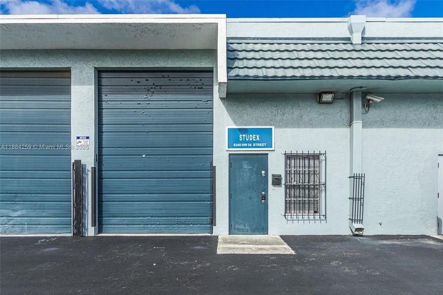 Prime Doral Office Space for Lease. Located inside the highly sought-after Westside Industrial Park, this 300 sq. ft. office space offers the perfect blend of functionality and convenience. The unit features three private offices (one downstairs and two upstairs), a private entrance, and a bathroom for added comfort and privacy. Enjoy two assigned parking spaces, plus unbeatable accessibility—just minutes from Miami International Airport and with easy connections to all major highways. Walking distance to the vibrant Downtown Doral, this location places you at the center of commerce, dining, and business activity.

Ideal for small businesses seeking a professional environment in a strategic location.