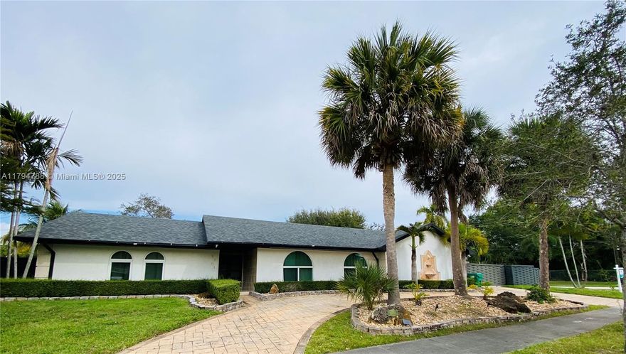 THIS IS A GEM IN THE HEART OF CUTLER BAY!! LUXURIOUS AND SPACIOUS CORNER SINGLE FAMILY HOME LOCATED IN A QUIET AND PEACEFUL NEIGHBORDHOOD, THIS 4/2 HOUSE HAS AND ADDITONAL ROOM IN THE MASTER BEDROOM USE AS AN OFFICE OR YOU CAN USE AS A BABY ROOM, BEAUTUFUL BATHROOMS, SEPARATE TUBE AND SHOWER IN THE MASTER BATHROOM, THE KITCHEN IS EQUIPPED WITH STAINLESS STEEL APPLIACNCES, GRANITE COUNTERTOPS, A GRAND LIVING ROOM AND DINING ROOM , HUGE FAMILY ROOM WITH TV, NEW ROOF, NEW WASHER AND DRYER, NEW CENTRAL AIR CONDITIONER, NEW HIGH IMPACT WINDOWS AND DOORS. THE LAUDRY ROOM IS READY TO CONVERT TO A THIRD BATHROOM. SPACE FOR BOAT AND RV, OFFERING ENDLESS POSSIBILITIES FOR LANDSCAPING AND OUTDOOR ACTIVITIES.  THIS IS THE PERFECT PLACE TO RAISE A FAMILY OR ENJOY A RELAXED LIFESTYLE.