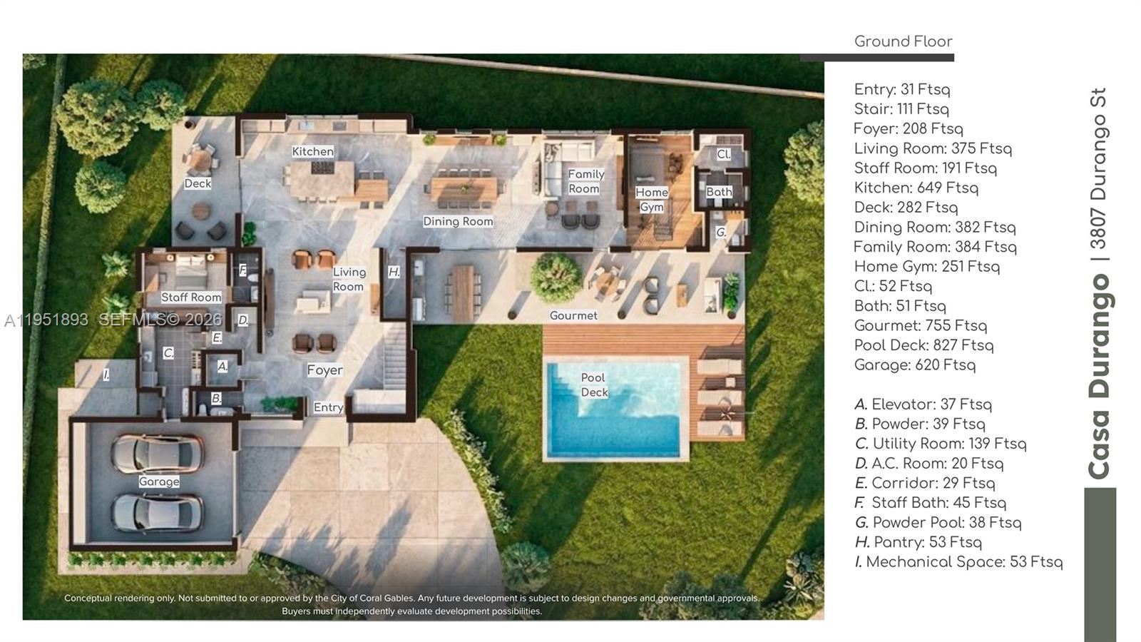 CORAL GABLES COUNTRY CLUB - Land