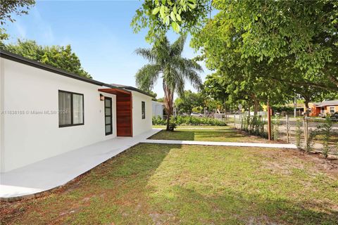 A home in North Miami