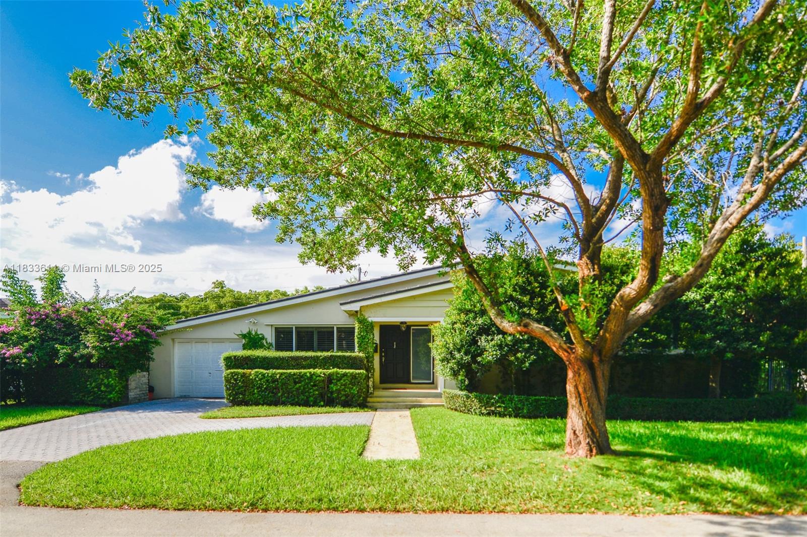 Charming three-bedroom, two-bathroom single-family home located in the sought-after Coral Gables area. This property boasts a spacious backyard with a pool, a one-car garage, features tile and wood floors, ceiling fans, and a washer/dryer. Conveniently located just minutes from Coral Gables High School in a quiet neighborhood with no HOA.