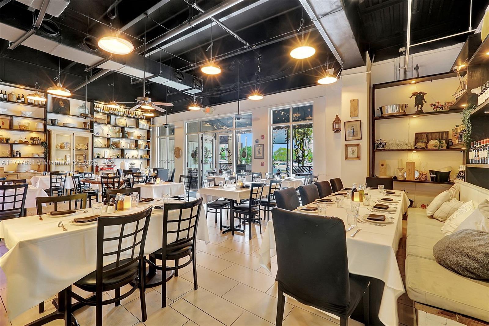 Exceptional opportunity to acquire a well-established Italian restaurant in North Miami Beach. Cacio e Pepe has been successfully operating since May 2019, offering authentic cuisine in an elegant and welcoming atmosphere. Located in a high-traffic area with a loyal local clientele and excellent reputation. Fully equipped and turnkey, ready to continue growing under new ownership. Perfect for investors of chefs looking to enter South Florida´s competitive dining service. 100 seats, both indoors and on a charming terrace. Ample parking. This establishment qualifies for the E2 VISA.