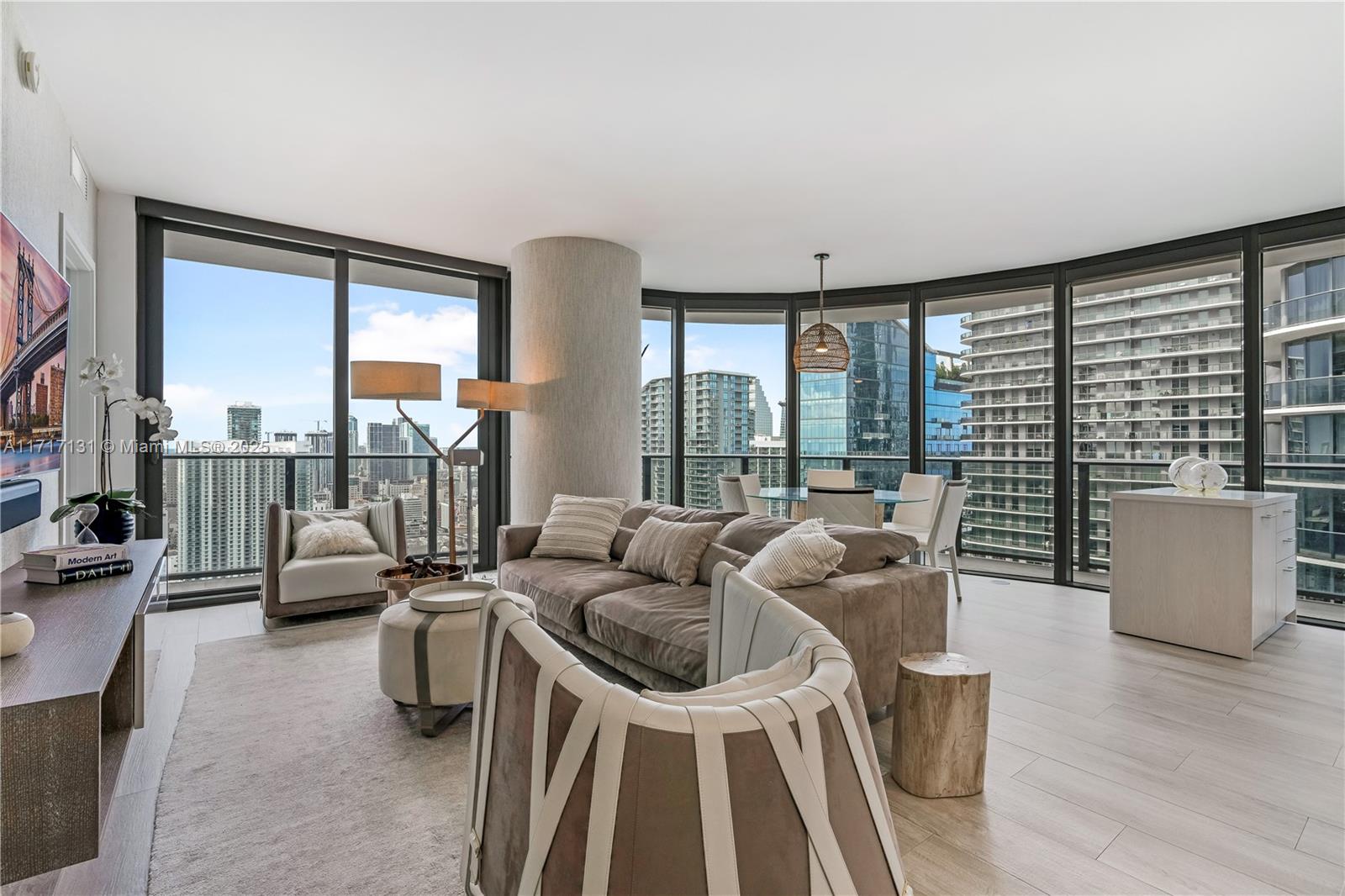 Rental Property at 55 Sw 9th St 4001, Miami, Broward County, Florida - Bedrooms: 3 
Bathrooms: 4  - $9,500 MO.