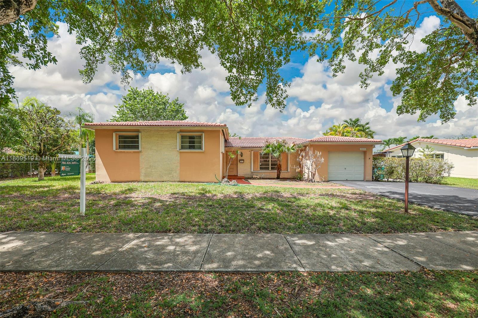 Discover your dream home in the sought-after neighborhood of Kendale South. This impressive property is a blank canvas, ready for your personal touches. It boasts four spacious bedrooms and two bathrooms, along with generous formal dining and living areas that provide plenty of room for entertaining. The enticing screened patio and sparkling pool overlook the golf course, creating an ideal setting for lively gatherings with friends and family. With its prime central location and access to top-notch schools, this home is the perfect choice for families seeking a vibrant community. Don't miss out on this incredible opportunity!