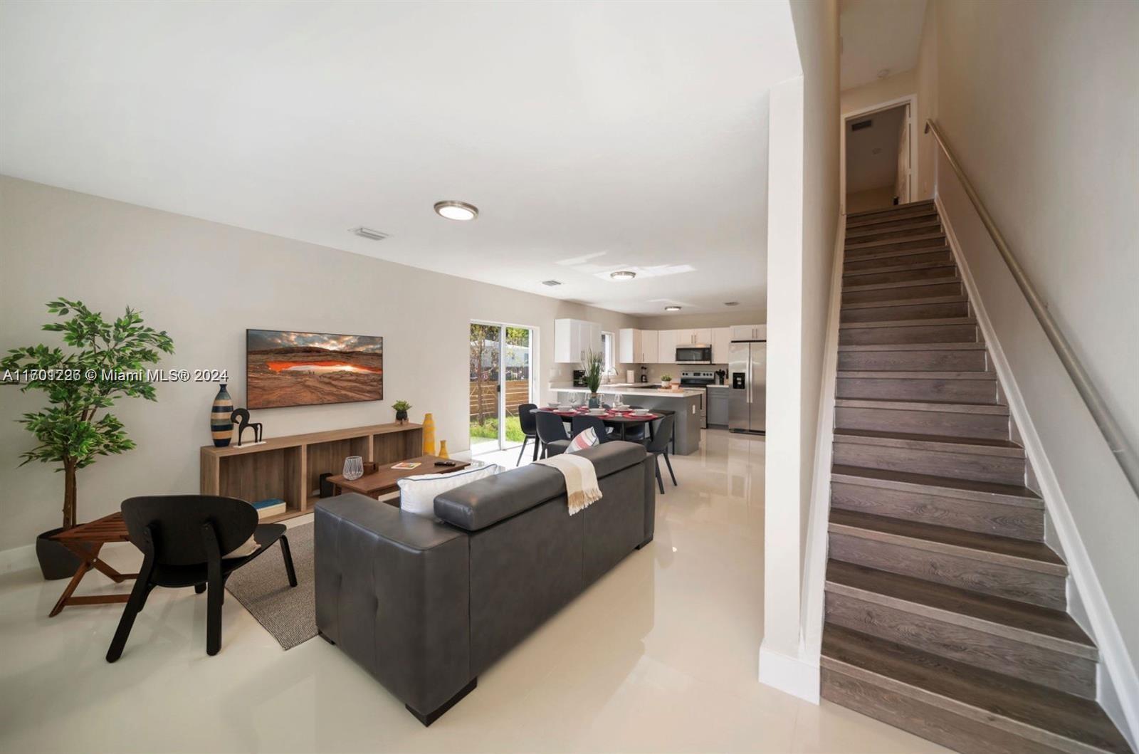 Beautiful 4-Bedroom, 2.5-Bath Townhouse in the Heart of Miami
Discover this stunning, newly built (2022) townhouse in Miami's center. This spacious home has four bedrooms, 2.5 baths, and modern finishes.. Nice yard for relaxing, and entertaining. Conveniently situated near I-95, Wynwood, Midtown, Brickell, hospitals, and government buildings. First month’s rent, last month’s rent (negotiable), and a security deposit. Background & Credit Checks are required by Passmore Homes. Please submit rental application and paycheck stubs with offer. NO EXCEPTIONS
Contact us today to schedule a viewing and secure this beautiful home!