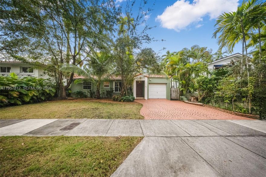 What if your next move didn’t require compromise? Set in the heart of Historic Morningside, this home offers a rare combination of location, livability, and long-term flexibility without sacrificing charm or character. Just one block from Morningside Park, daily life here naturally includes bay breezes and access to one of Miami’s most treasured green spaces. Positioned on a generous lot, the home provides comfort today with the ability to evolve over time. Mornings can start with waterfront strolls and letting the neighborhood’s calm set the tone for your day. The property allows for the possibility to expand square footage, creating an opportunity to design a home that fits your life, now and years from now. Historic Morningside is known for its strong sense of community, architectural consistency, and proximity to excellent private schools, making it a compelling choice for planting roots as well as spending part of the year in Miami. For those relocating, it offers a refined alternative to high-rise living, a lifestyle that feels established rather than transient. Waterfront access nearby and a location that quietly holds its value. This home makes you feel at home and invites you to imagine staying.
