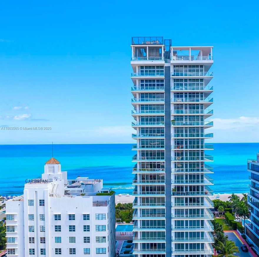 Live in luxury at the iconic Caribbean Condominium in Miami Beach. This elegant one-bedroom, one-bathroom unit offers exclusive access to private beach service, an oceanfront pool, a modern fitness center, media and conference rooms, a wine cellar, 24-hour front desk, and valet parking. The building exudes sophistication and comfort, with enhanced safety protocols throughout. Enjoy stunning design details, a prime oceanfront location, and a lifestyle of elegance and ease. Rent includes valet parking and beach access. Walk to world-class restaurants, shops, and nightlife, all while enjoying the tranquility of this exclusive residence. Don’t miss the chance to experience high-end waterfront living in one of Miami Beach’s most prestigious addresses.