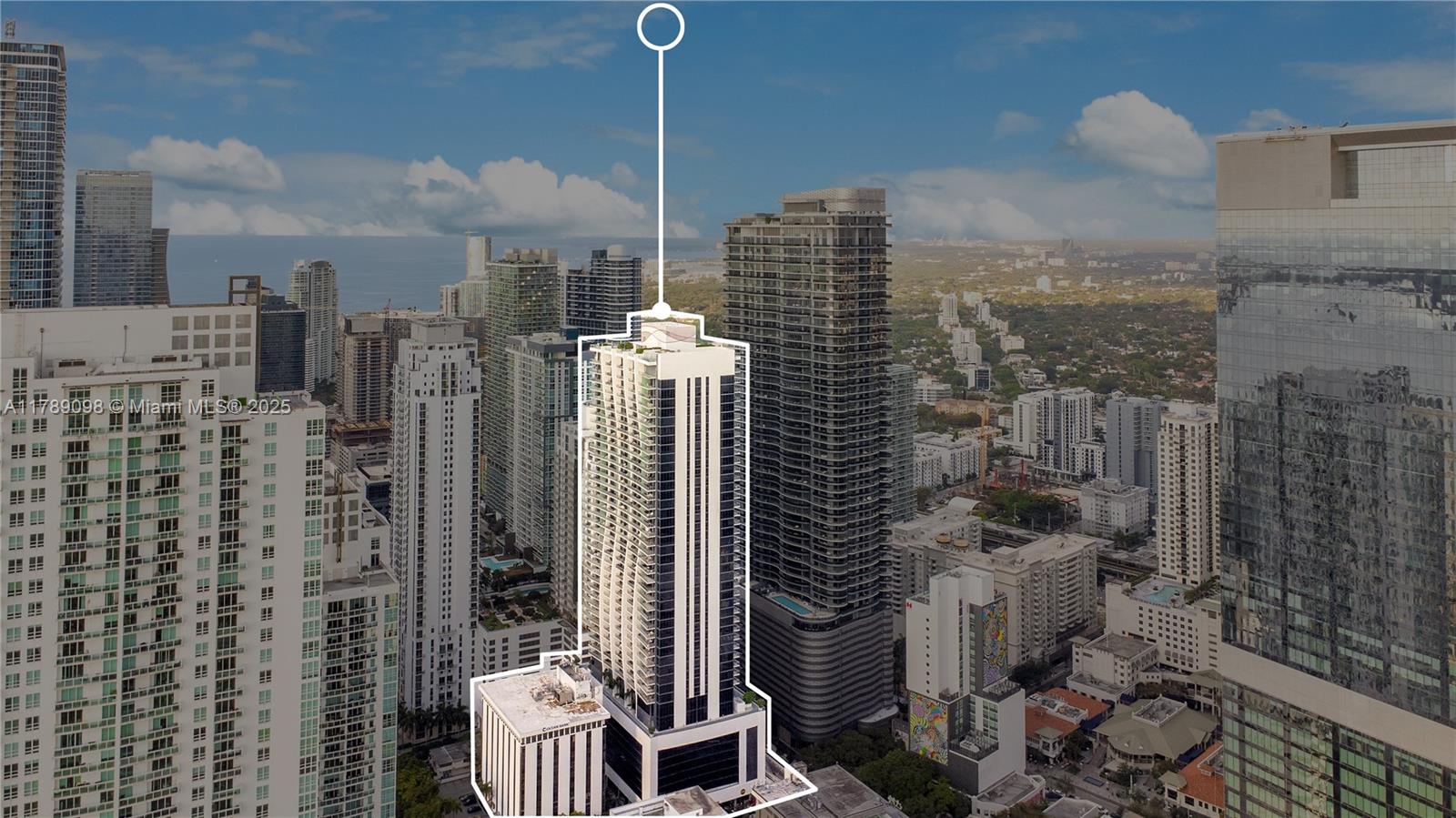 Rental Property at 1010 Brickell Ave 4111, Miami, Broward County, Florida - Bedrooms: 1 
Bathrooms: 2  - $4,950 MO.