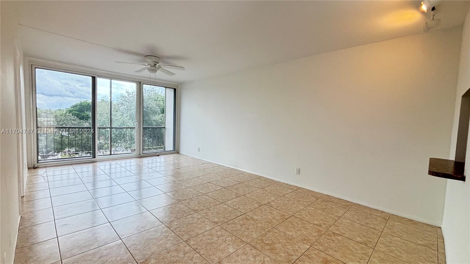 Unfurnished 2/2 unit in 3rd floor overlooking at Coral Ridge neighborhood. Prime location east of US1 with one assigned parking space, new electrical panel. Ceiling Fans and blinds in bedrooms, spacious unit with lots of closet space, unit is freshly painted. Quiet community, laundry facilities and pool. New impact windows and sliding doors. Amazing location, walking distance to restaurants and health care facilities, schools, and more, relatively easy walk to the beach. Max 2 pets up to 15 pounds each. washer and dryer on each floor. All assessments have been paid in full. Concrete restoration, painting, plumbing, elevators, and insurance contingency have been successfully performed. No rental restrictions.