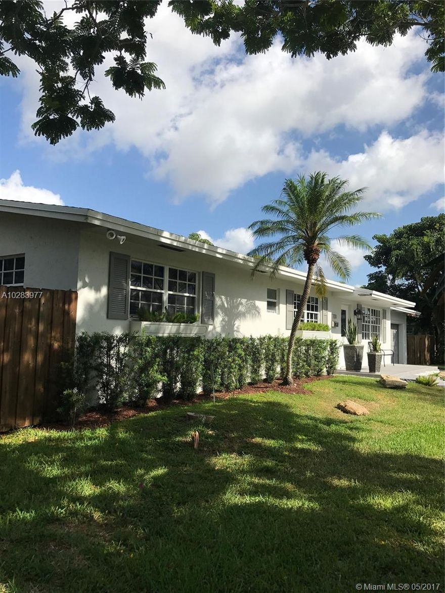 Renovated Palmetto Bay home. Quiet street in excellent neighborhood. Updated kitchen, baths and flooring. Enjoy a beautiful Bar-B-Que area overlooking open spacious backyard, plenty of room for pool. The owners do occupy the home, but a very easy to work with and home may be shown with short notice. If your clients are looking for move-in ready, this is it!