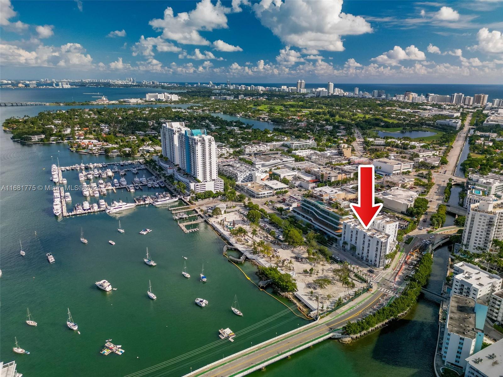 Highly sought after office/retail condo in Sunset Harbor. Unit offers 590 square feet of exclusive office space with both street and elevator access. Small kitchenette and a remodeled bathroom. One assigned parking space and lots of street parking for visitors. Great views of Biscayne Bay and Maurice Gibbs Park. Direct access to Venetian Islands and Downtown Miami. Building has undergone an extensive renovation. Unit is currently vacant and ready for the new owner. Easy to show!