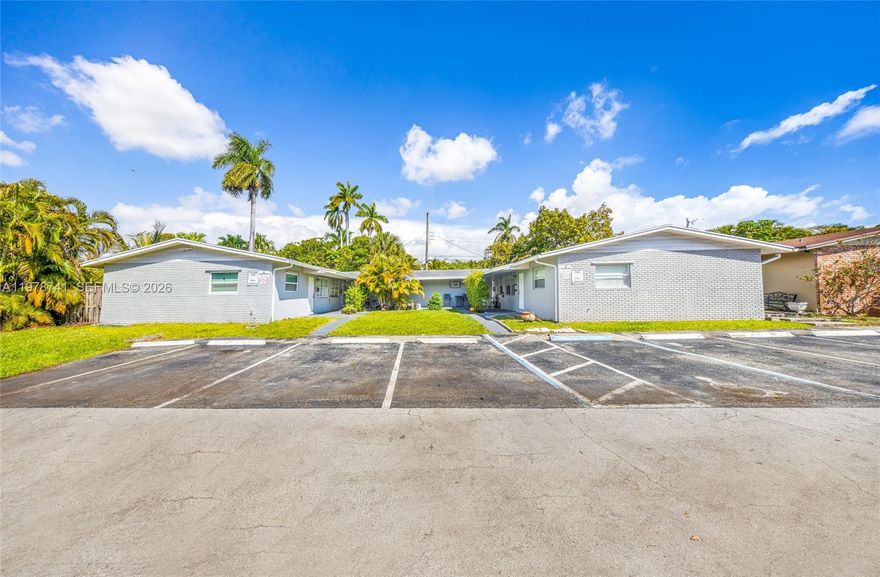 Excellent opportunity to acquire a 6-unit multifamily property in Oakland Park, ideally located east of U.S. Route 1. The property features a desirable unit mix consisting of four 1-bedroom/1-bath units, one 2-bedroom/1-bath unit, and one studio, appealing to a broad tenant base. The property currently generates nearly $10,000 per month in rental income with a Net Operating Income (NOI) of $93,405. All tenants are on month-to-month leases, offering immediate upside through potential rent increases to market rates. Strategically located just minutes from Fort Lauderdale Beach, I-95, and Fort Lauderdale–Hollywood International Airport, the property benefits from strong rental demand in a highly desirable east-of-US-1 location. This is an excellent opportunity for investors seeking stable cash flow with significant value-add potential.