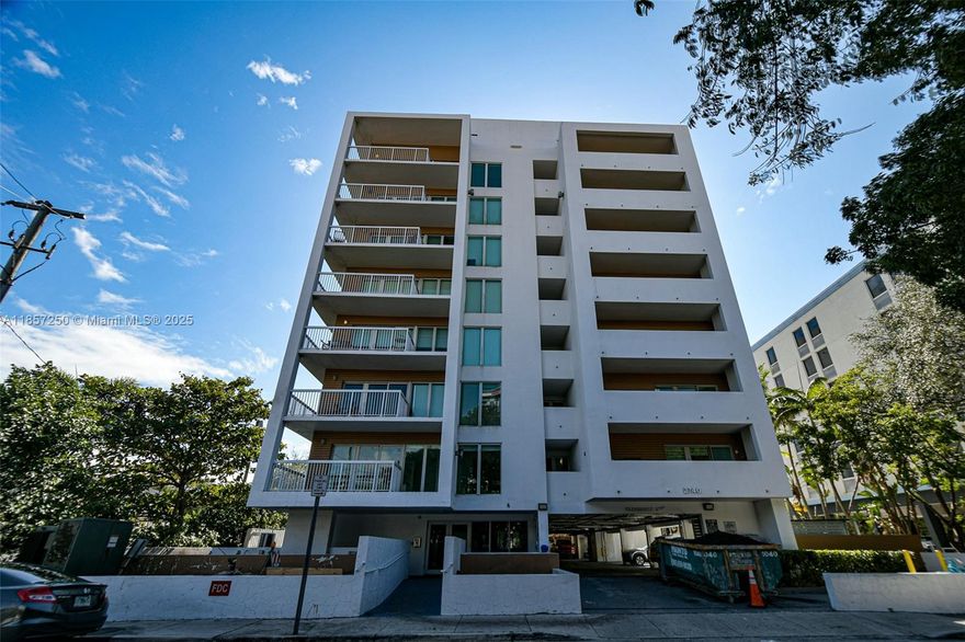 This 843 sq. ft. apartment in Coconut Grove offers modern comfort and urban living. It comprises one bedroom + Den, one bathroom, and an open-concept kitchen and living area, a balcony that floods the rooms with natural light and provides stunning outdoor views. The kitchen is a standout feature, boasting warm wood cabinetry, stainless steel appliances, and granite countertops. It opens to the living area, creating an ideal space. The bathroom is sleek and modern, with a white vanity, a large mirror, and a combined shower and tub. Throughout the apartment, light-colored wood-look flooring adds warmth and continuity. The bedrooms are spacious and bright, with ample closet space.
Pool on the top floor + Gym in 2nd
TENANT OCCUPIED/VIRTUAL TOUR LINK, SHOWINGS ONLY, WITH SERIOUS OFFERS