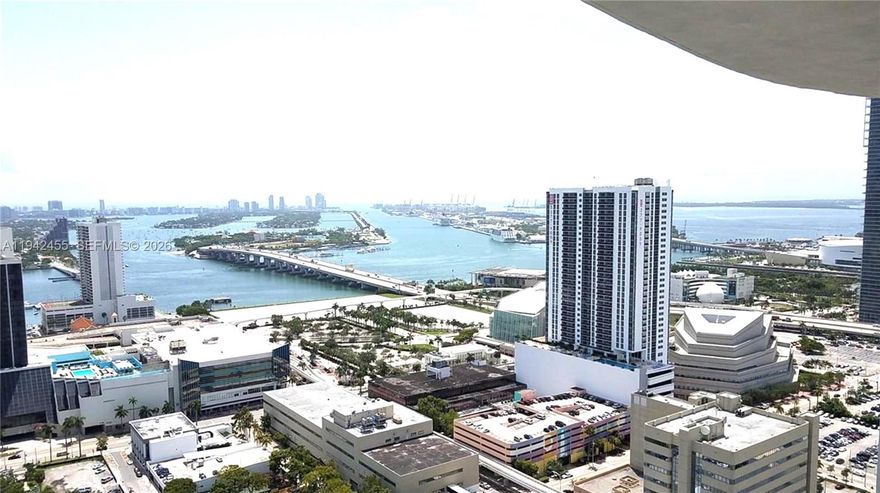 Penthouse Living at Its Finest! Enjoy breathtaking direct Intracoastal, ocean, and Miami skyline views right from your private balcony. This stunning penthouse is located on the highest floor of the building, offering soaring ceilings, sleek stainless-steel appliances, and contemporary finishes throughout.

Residents enjoy resort-style amenities including multiple swimming pools with a rooftop pool, a state-of-the-art fitness center, yoga studio, spa, jacuzzi, business center, game and social lounges, racquetball court, and trendy on-site dining just steps away. Washer and dryer included in the unit. Pet-friendly with deposit required. One parking space included.
