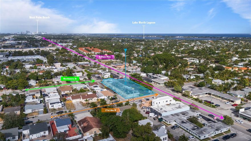 Excellent opportunity to own this centrally located ± 8,322 SF Neighborhood Shopping Center situated on ± 23,492 SF lot in the heart of Lake Worth Beach. Location offers great visibility on a main thoroughfare. 6-units, 5 are leased with the sole vacancy being a 2nd generation restaurant. A couple of blocks from 2 newly developed mixed-use project totaling over 350 units! This multi-bay shopping center is the perfect value-add opportunity in a district that is home to a burgeoning arts scene and an array of mixed-use development projects. Sitting on almost 24,000 square foot lot on Mixed-Use Dixie Highway (MU-DH) zoning district which allows for a broad range of commercial applications as well as mixed-use higher density residential use. A must see!