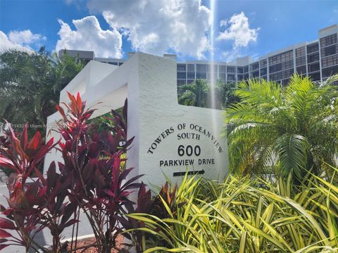 A home in Hallandale Beach