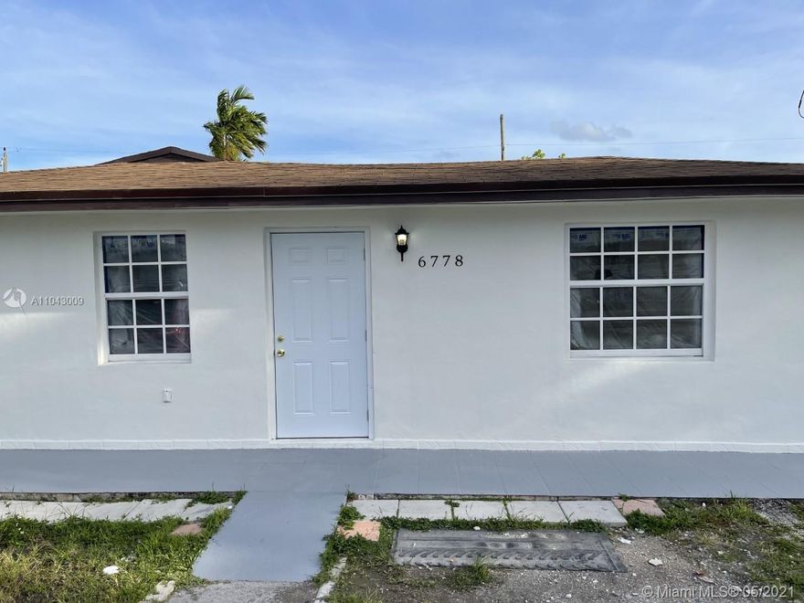 This is a lovely and completely renovated home in a great location. 
It has four bedrooms and a den, two new reconstructed bathrooms, and a new kitchen with all brand new electric stove, refrigerator, and dishwasher—North and East entrance doors. 
The house is strategically located just a couple of minutes from Calle 8 and Coral Way. It is also just a few blocks from the expressway entrance and fifteen minutes to MIA and downtown Miami. 
Plenty of spaces for parking and also a backyard, where you can enjoy a BBQ. Available space under roof for laundry room, with hot and cool water connections and electrical outlets for washer and dryer. (these appliances are not included but are an available option for tenants to install them)