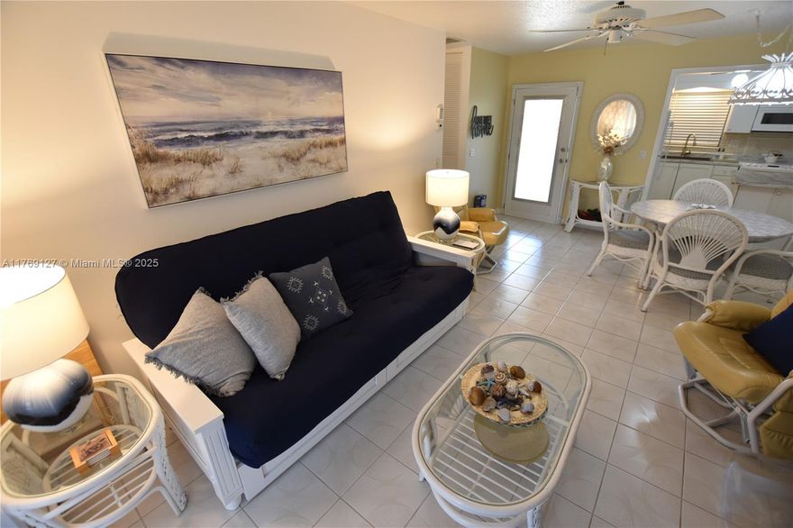 Fully Furnished Impeccable unit in Dudley. Like new Kitchen, shutters throughout, Screened in patio, New electric panel, 10x10 concrete paver area in the back yard. Tastefully furnished unit, AC and water heater replaced in the last couple of Years. Cable, internet and water included with the maintenance!