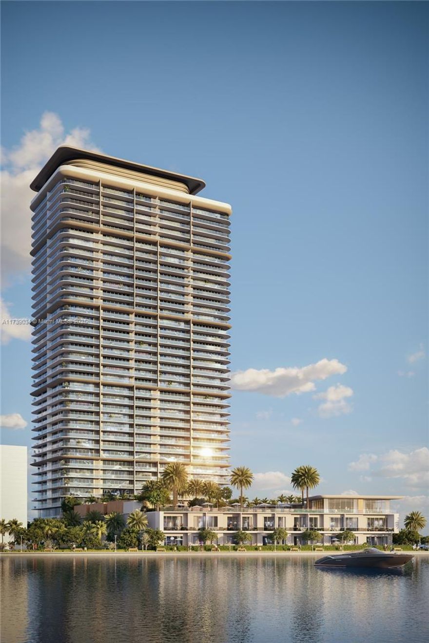 ICON BEACH RESIDENCES in Hollywood Beach - New Pre-Development. Collection of 1,2 & 3 beds finished residences w/stunning water views, expansive balconies, a full-service Beach Club, & Marina with Slips for rent. Thoughtfully designed kitchens by MEYER DAVIS with Italian cabinetry ITALKRAFT, imported countertops and Top-of-the-line Bosch and Thermador appliances, induction cooktop, speed oven. Spa-inspired baths outfitted with elegant soaking tub & fixtures by Kohler & Hansgrohe. 40,000 SQFT of outdoor luxuries overlooking the intracoastal waterway. A State-of-the-art 3,000 SQFT -health club equipped with advanced cardio & weight training equipment, bikes, & yoga rooms, Pilates & Spin studio. Spa & wellness Center with cold plunge, steam room, Jacuzzi